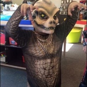 Jurassic World Dinosaur T-Rex size small costume